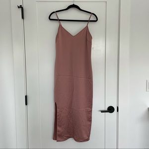 Pink Slip Dress